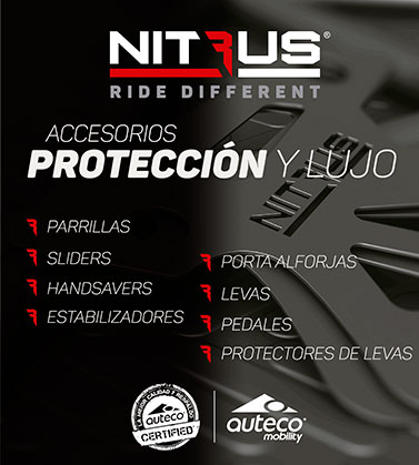 Accesorios para moto Nitrus - Auteco Mobility