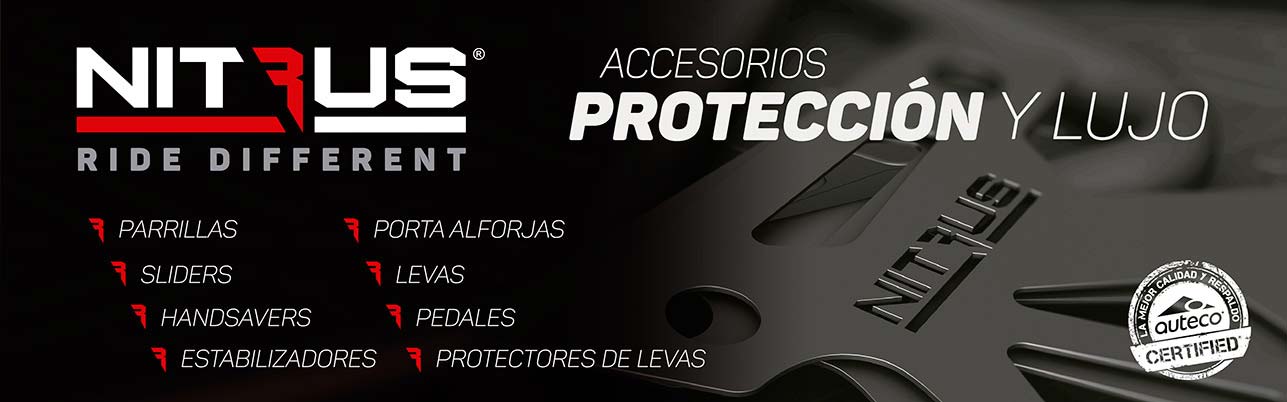 Accesorios para moto Nitrus - Auteco Mobility