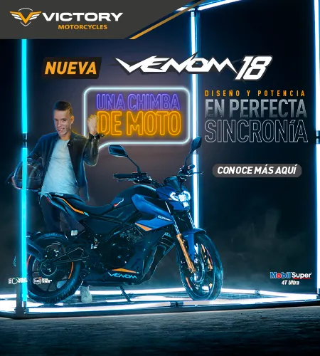 Moto Nueva moto Victory Venom 18 | Auteco Mobility
