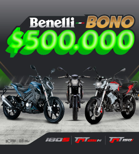Bono descuento Benelli | Auteco Mobility