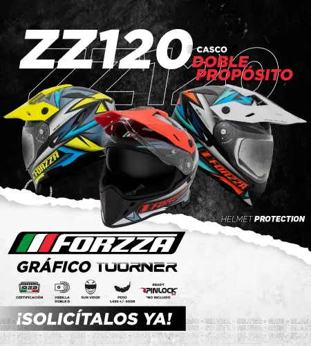 Cascos Forzza ZZ120 | Auteco Mobility