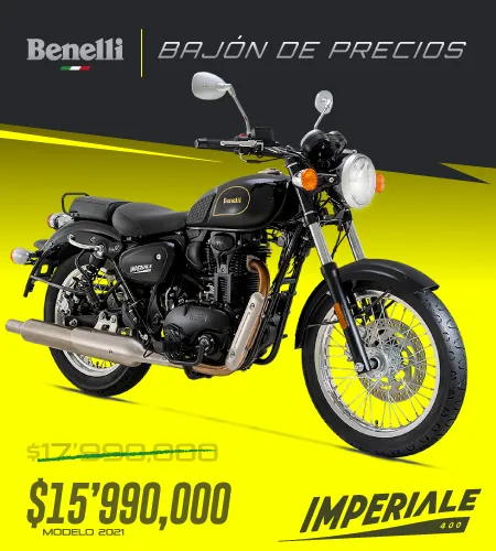 Moto Benelli Imperiale 400 descuento