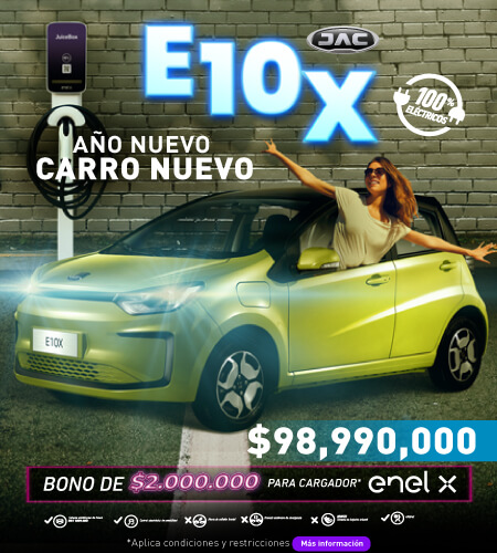Carro eléctrico JAC E10X - | Auteco Mobility