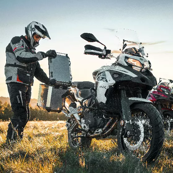 Una máquina desafiante, con el mayor estilo OFF ROAD.