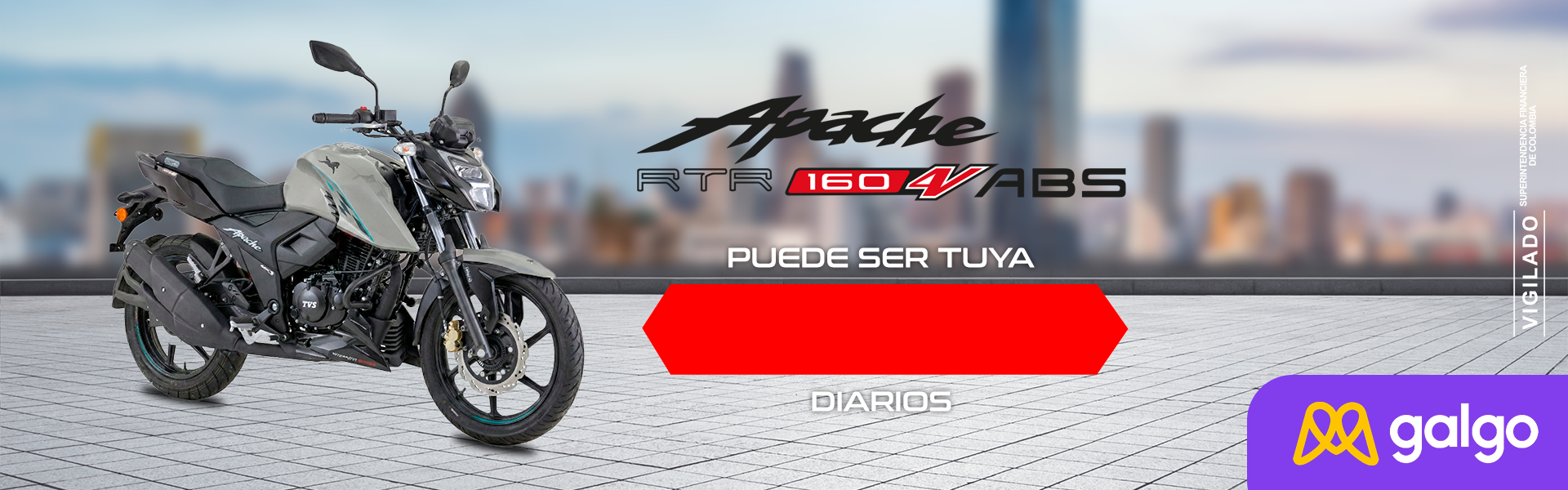 Banner de credito TVS