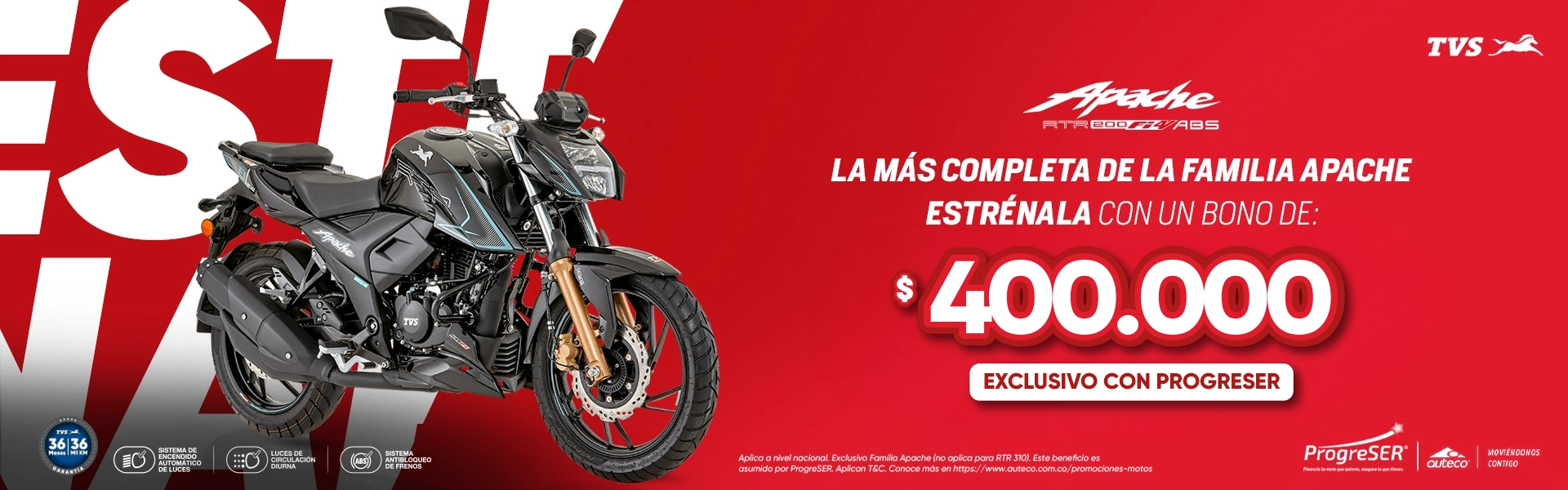 Banner principal TVS