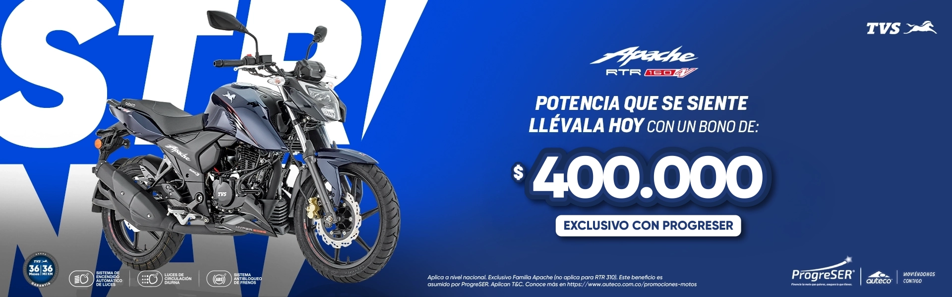 Banner principal TVS