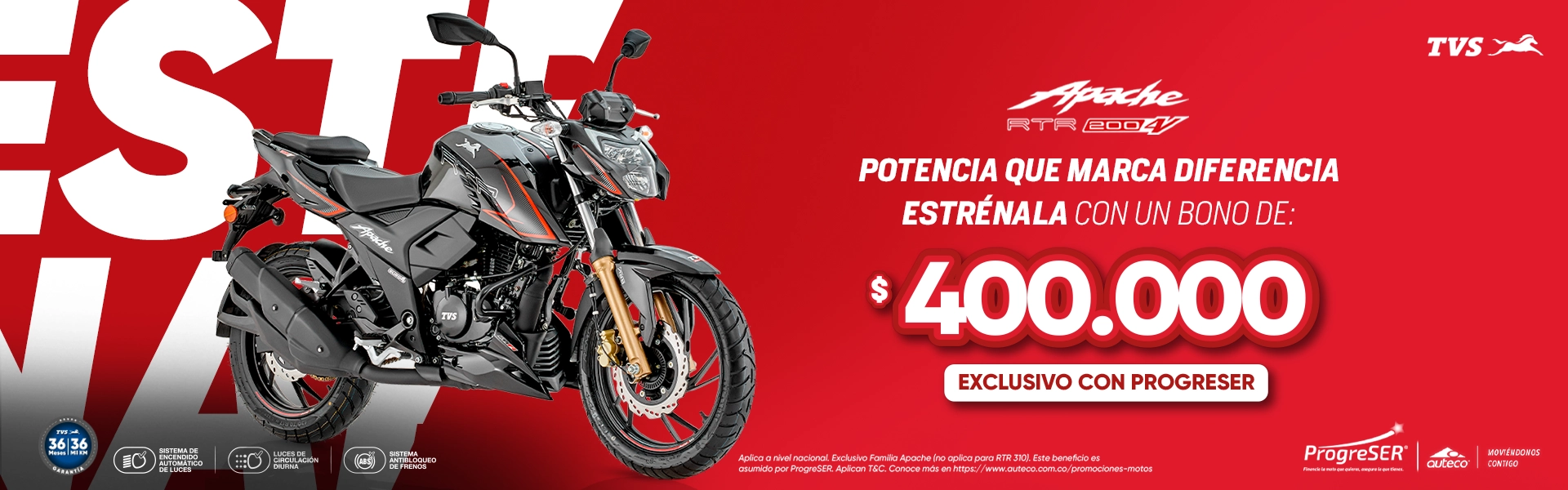 Banner principal TVS