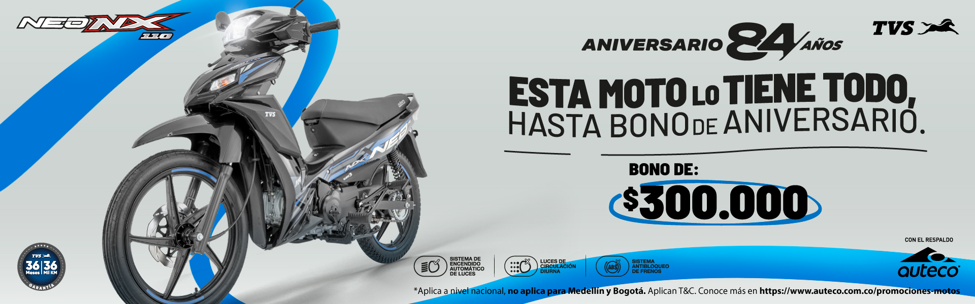 Banner principal TVS