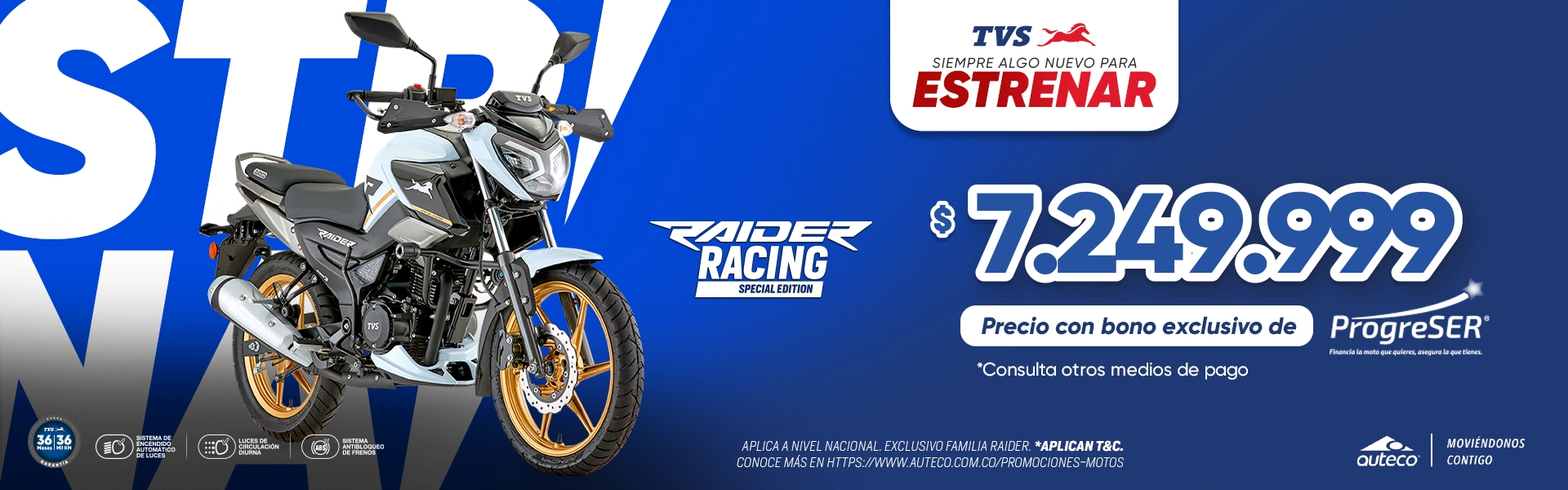 Banner principal TVS